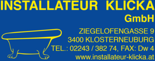Logo der Installateur Klicka GmbH